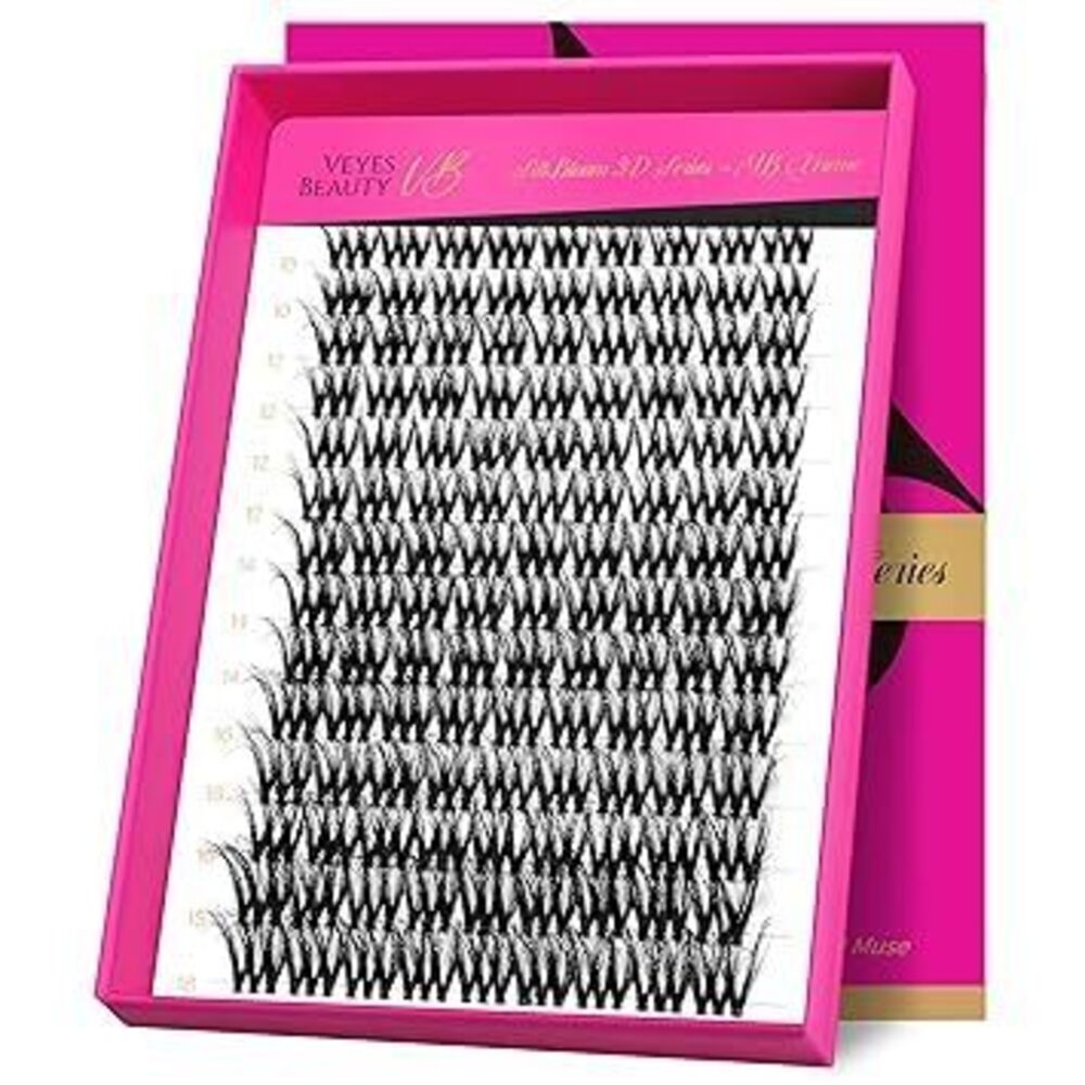 Lash Clusters Fluffy Individual Lash Extensions Vbmuse 3D Layered Volume